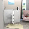 Sitzbadewanne Senioren Sitzwanne mit Tür S08-A-R 68x110cm
