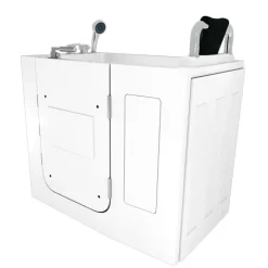 Sitzbadewanne Senioren Sitzwanne mit Tür S08-A-R 68x110cm