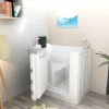 Sitzbadewanne Senioren Wanne mit Tür S08-A-L 68x110cm