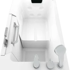 Sitzbadewanne Senioren Wanne mit Tür S08-C-L 110x68cm