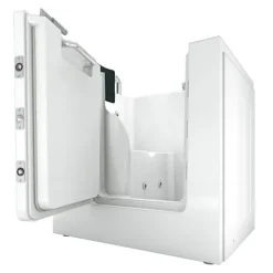 Sitzwanne Whirlpool Badewanne mit Tür S02WP-A-L 78x100cm