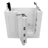 Sitzwanne Whirlpool Badewanne Tür S08WP-TH-C-L 110x68cm