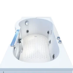 Sitzwanne Whirlpool Badewanne mit Tür S12-WP-R 85x170cm
