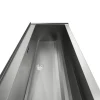 SOLIDUM 90 Edelstahl Ausgussbecken