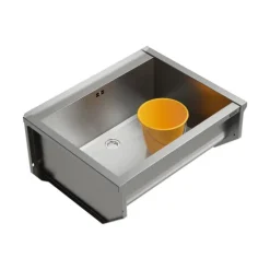 SOLIDUM 70 Plus Edelstahl Ausgussbecken