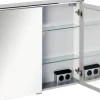 Spiegelschrank FACKELMANN Denver 80 x 16 x 68,5 cm weiß 2-türig LED IP 20