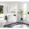 Spiegelschrank FACKELMANN Verona 110 x 16 x 68,3 cm weiß 3-türig LED IP 20