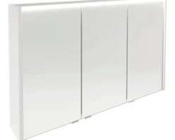 Spiegelschrank FACKELMANN Verona 110 x 16 x 68,3 cm weiß 3-türig LED IP 20