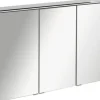 Spiegelschrank FACKELMANN Denver 110 x 16 x 68,5 cm weiß 3-türig LED IP 20