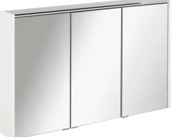 Spiegelschrank FACKELMANN Denver 110 x 16 x 68,5 cm weiß 3-türig LED IP 20
