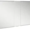 Spiegelschrank KEUCO Royal Match 120 x 15 x 70 cm silber 2-türig LED IP 20 Unterputz