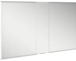 Spiegelschrank KEUCO Royal Match 120 x 15 x 70 cm silber 2-türig LED IP 20 Unterputz