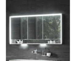 Spiegelschrank KEUCO Royal Lumos 120 x 16,5 x 73,5 cm verspiegelt 3-türig LED IP 24 713