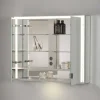 Spiegelschrank KEUCO Royal Lumos 100 x 16,5 x 73,5 cm verspiegelt 2-türig LED IP 24 723