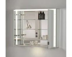 Spiegelschrank KEUCO Royal Lumos 100 x 16,5 x 73,5 cm verspiegelt 2-türig LED IP 24 723