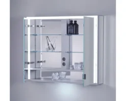 Spiegelschrank KEUCO Royal Lumos 80 x 16,5 x 73,5 cm verspiegelt 2-türig LED IP 24 723