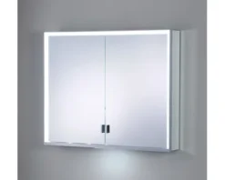 Spiegelschrank KEUCO Royal Lumos 80 x 16,5 x 73,5 cm verspiegelt 2-türig LED IP 24 723