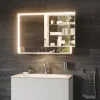 Spiegelschrank KEUCO Royal Lumos 80 x 16,5 x 73,5 cm verspiegelt 2-türig LED IP 24 713