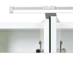 Spiegelschrank Möbelpartner Dorina 120 x 16 x 75 cm weiß 3-türig