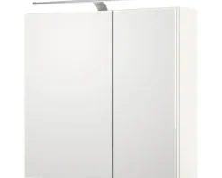 Spiegelschrank Serie 6005 Sprint 75 x 17 x 70,3 cm weiß 2-türig LED IP 20