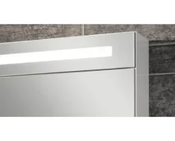 Spiegelschrank FACKELMANN B.clever 60 x 16 x 71 cm weiß 1-türig LED IP 20