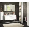 Spiegelschrank FACKELMANN B.clever 120 x 16 x 71 cm weiß 3-türig LED IP 20