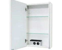 Spiegelschrank FACKELMANN LED-Line weiß 1 trg. 42,5x67 cm IP 20