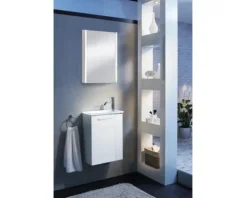 Spiegelschrank FACKELMANN LED-Line weiß 1 trg. 42,5x67 cm IP 20