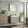Spiegelschrank FACKELMANN Luxor 2 türig Steinesche 80x72,5x16 cm LED