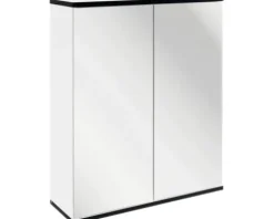 Spiegelschrank FACKELMANN TE-A 60 x 20 x 71,3 cm weiß matt 2-türig