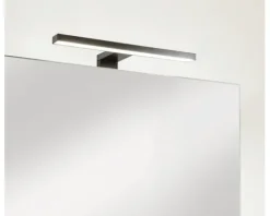 Spiegelschrank FACKELMANN TE-A 60 x 20 x 71,3 cm weiß matt 2-türig