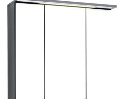 Spiegelschrank Held Möbel 70 x 20 x 66 cm dunkelgrau 3-türig 010