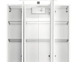 Spiegelschrank Held Möbel 70 x 20 x 66 cm weiß 3-türig 007