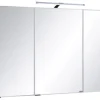 Spiegelschrank Held Möbel 100 x 20 x 66 cm weiß 3-türig 005