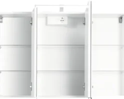 Spiegelschrank Held Möbel 100 x 20 x 66 cm weiß 3-türig 005