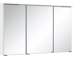 Spiegelschrank Held Möbel 100 x 20 x 66 cm weiß 3-türig 013