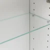 Spiegelschrank Held Möbel 90 x 20 x 66 cm weiß 3-türig 012