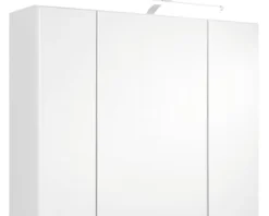 Spiegelschrank Held Möbel 80 x 20 x 66 cm weiß 3-türig LED