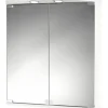 Spiegelschrank Jokey Ampado LED weiß 60x66 cm IP20