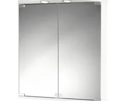 Spiegelschrank Jokey Ampado LED weiß 60x66 cm IP20