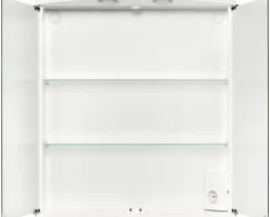 Spiegelschrank Jokey Ampado LED weiß 60x66 cm IP20