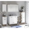 Spiegelschrank Pelipal Cesa III 115 x 20 x 72 cm weiß hochglanz 3-türig LED IP 44