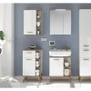 Spiegelschrank Pelipal Cesa I 65 x 20 x 72 cm weiß hochglanz 2-türig LED IP 44