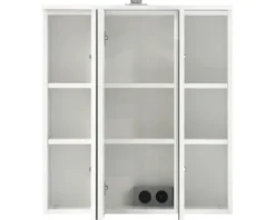 Spiegelschrank Pelipal Gela 65 x 20 x 72 cm weiß 3-türig LED IP 44