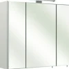 Spiegelschrank Pelipal Grado 70 x 20 x 60 cm weiß 3-türig LED IP 44