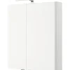 Spiegelschrank Pelipal Xpressline 4035 60 x 14,5 x 70,3 cm weiß 2-türig LED IP 44