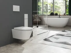 SSWW Design Hänge-WC Beta CT2063V.19 – Spülrandlos – mit Softclose & Nanobeschichtung
