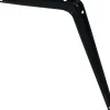 Stahlblechkonsole B 44 x H 350 x T 300 mm schwarz