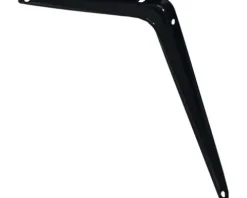Stahlblechkonsole B 44 x H 350 x T 300 mm schwarz