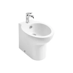Stand-Bidet aus Sanitärkeramik, weiß glänzend | Patascoss